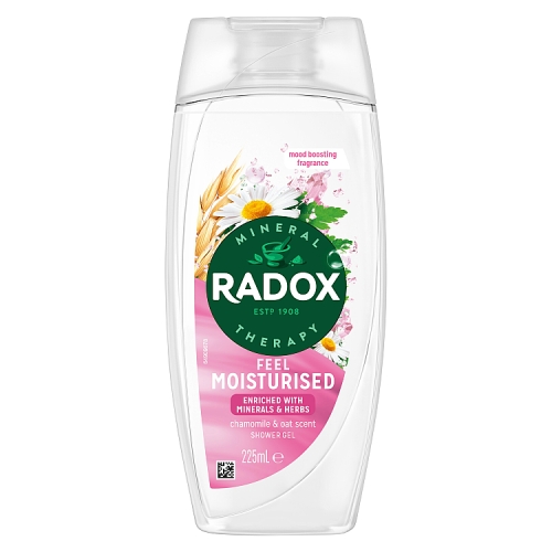 RADOX SHOWER GEL FEEL MOISTURISED 225ML