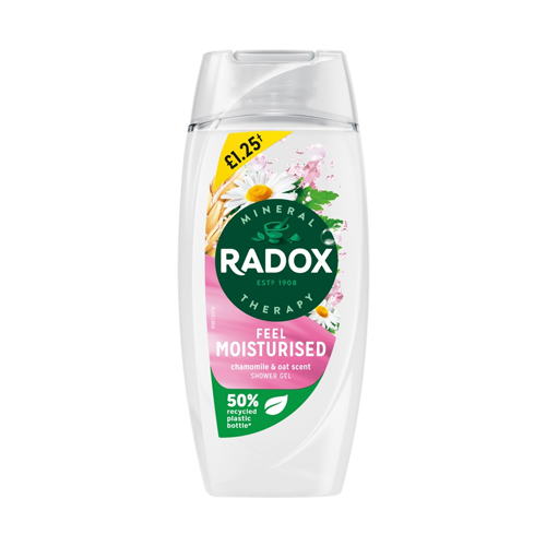 RADOX SHOWER GEL MOISTURISE PMP £1.25 225ML
