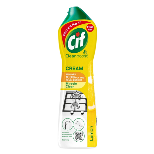 CIF CREAM LEMON PMP £1.69 500ML