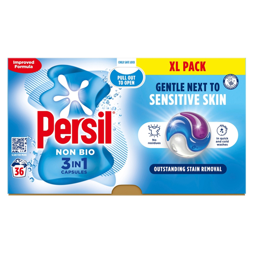 PERSIL WASHING CAPSULES NON BIO 36W