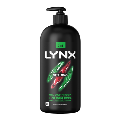 LYNX SHOWER GEL AFRICA 900ML