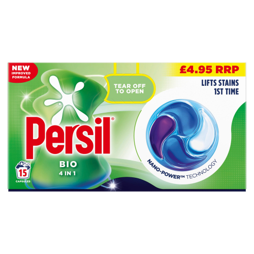 PERSIL CAPSULES NANO BIO PMP £4.95 15W