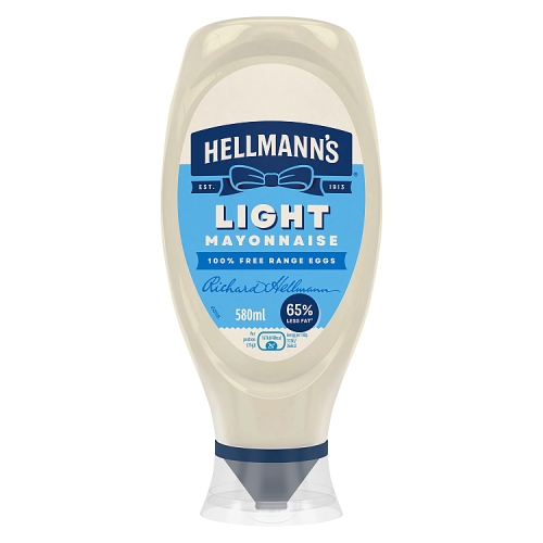 HELLMANN'S LIGHT MAYO 580ML