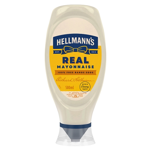 HELLMANN'S REAL MAYO 580ML