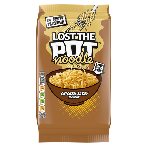 POT NOODLE LOST THE POT NOODLE CHICKEN SATAY 85G