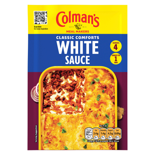 COLMAN'S POUR OVER SAUCE SAVOURY WHITE 25G