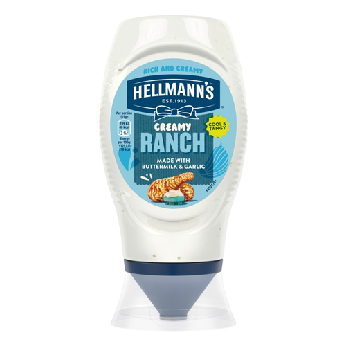 HELLMANN'S SAUCE CREAMY RANCH 245G