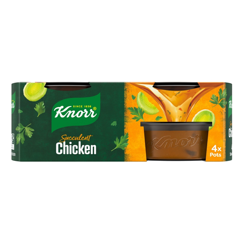 KNORR CHICKEN STOCK POT 4S 28G
