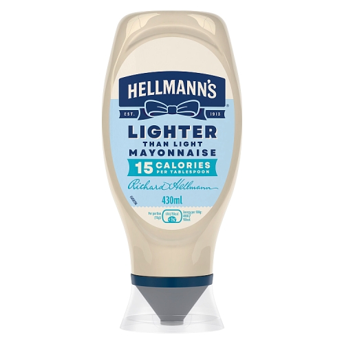 HELLMANN'S EX LIGHT MAYO SQUEEZY 430ML