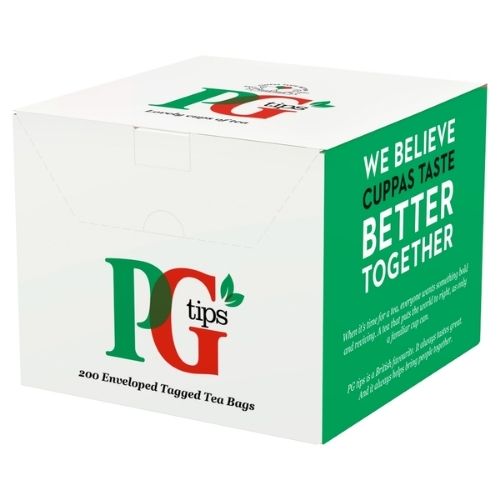PG TIPS 200 ENVELOPED TEA BAGS 200S