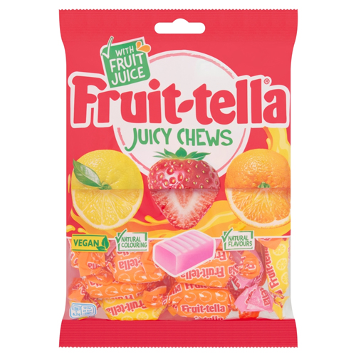 FRUIT-TELLA JUICY CHEWS BAG 170G