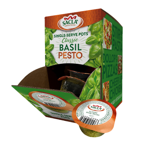 SACLA SINGLE SERVE PESTO POT DISPENSER 45G