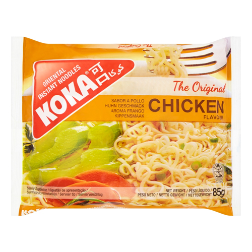KOKA INSTANT NOODLES CHICKEN FLAVOUR 85G
