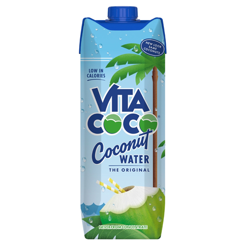 VITA COCO THE ORIGINAL COCONUT WATER 12X 1L