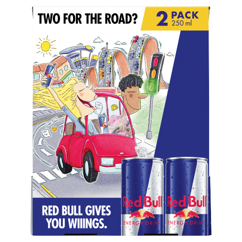 RED BULL ENERGY 2PK 500ML