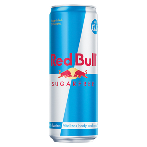 RED BULL ENERGY SUGARFREE CAN PMP £2.35 473ML