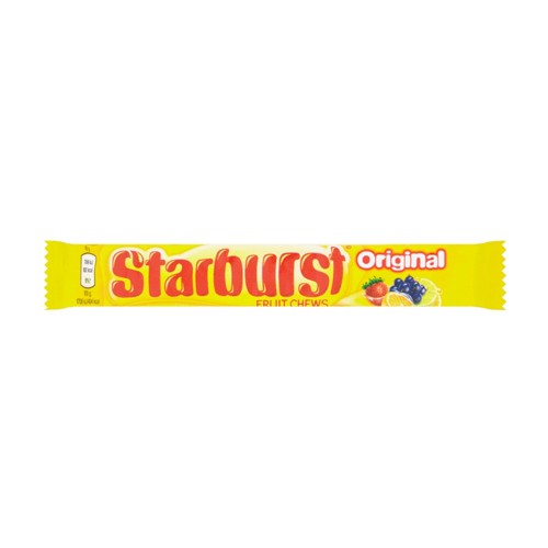 STARBURST ORIGINAL FRUIT CHEWS SWEETS 45G