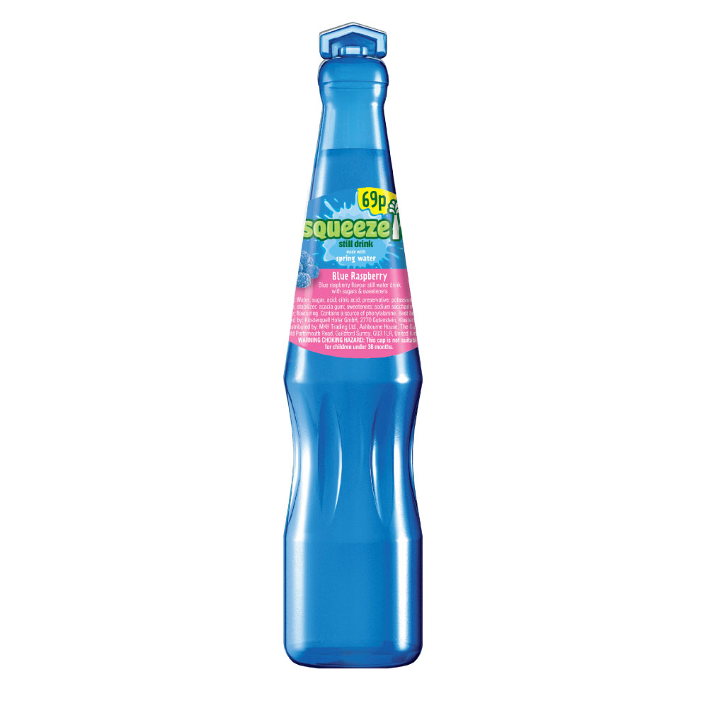 SQUEEZEIT BLUE RASPBERRY JUICE DRINK 200ML