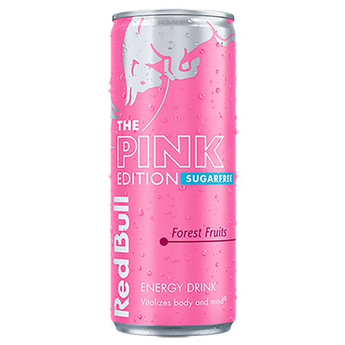 RED BULL ENERGY SUGAR FREE PINK EDITION 250ML