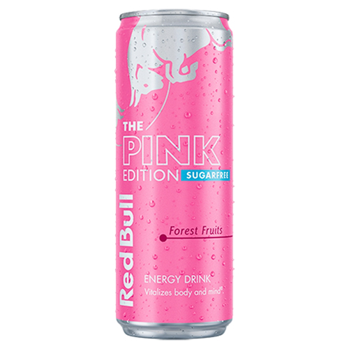 RED BULL ENERGY SUGAR FREE PINK EDITION 355ML