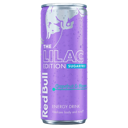 RED BULL ENERGY SUGAR FREE LILAC EDITION 250ML