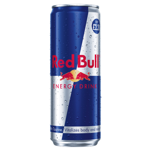RED BULL ENERGY CAN PMP £2.20 355ML