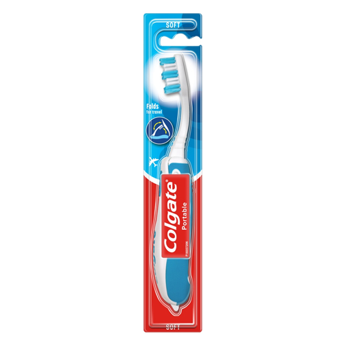 COLGATE PORTABLE VALUE TOOTHBRUSH 12PK