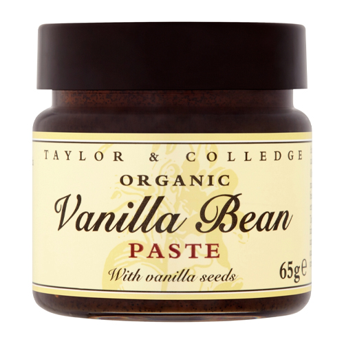 TAYLOR & COLLEDGE ORGANIC VANILLA BEAN PASTE 65G