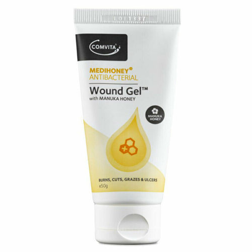 COMVITA MEDIHONEY ANTIBACTERIAL WOUND GEL WITH MANUKA HONEY 50G