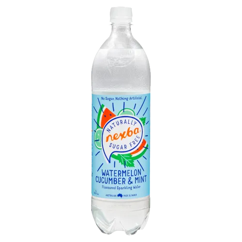 NEXBA WATERMELON CUCUMBER MINT SPARKLING 1L