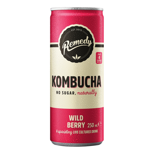 REMEDY KOMBUCHA WILD BERRY 250ML