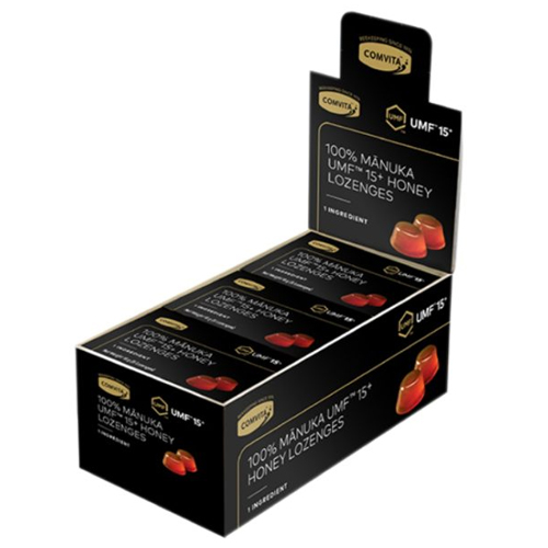 COMVITA MANUKA HONEY LOZENGES UMF 15+ 12X 18G