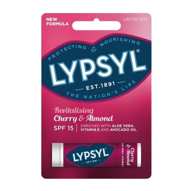 LYPSYL CHERRY & ALMOND CARDED 9 STICK