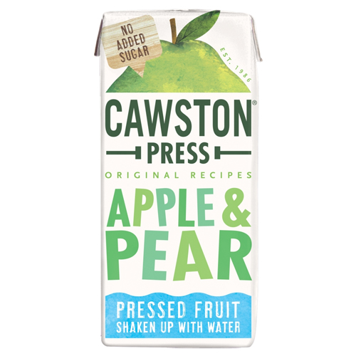 CAWSTON PRESS ORIGINAL RECIPES APPLE & PEAR 200ML