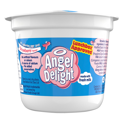 ANGEL DELIGHT STRAWBERRY FLAVOUR 70G