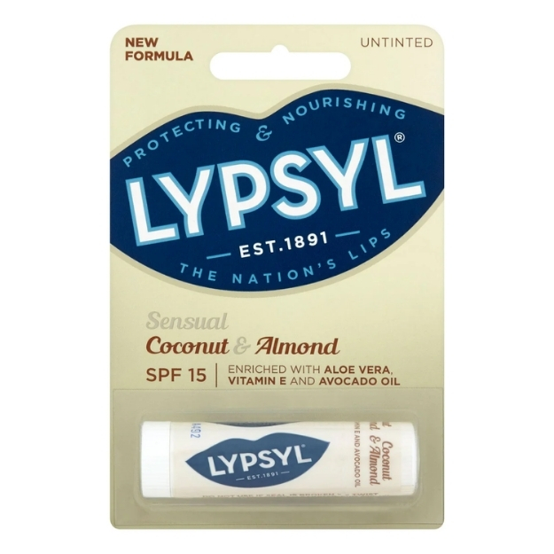 LYPSYL COCONUT & ALMOND CARDED 9 STICK