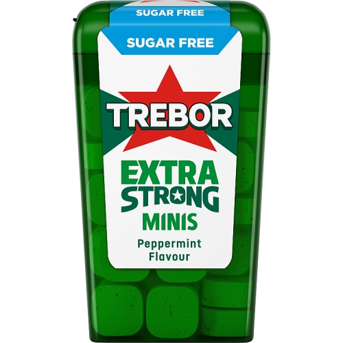 TREBOR MIGHTIES SUGAR FREE MINTS 126G