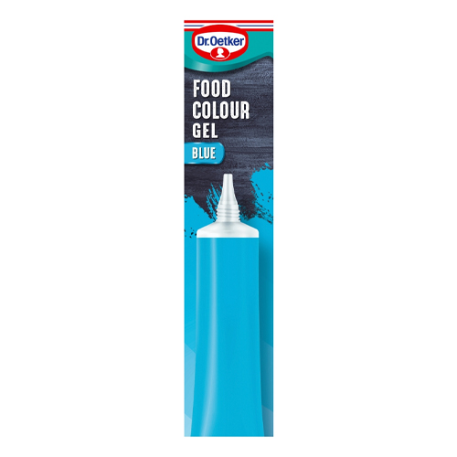 DR.OETKER BLUE EXTRA STRONG FOOD COLOUR GEL 15G