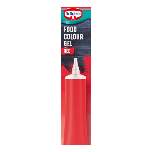 DR.OETKER RED EXTRA STRONG FOOD COLOUR GEL 15G