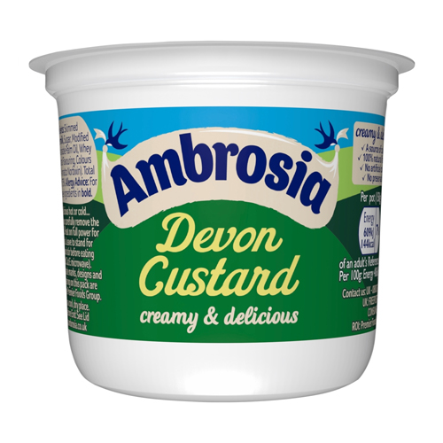 AMBROSIA DEVON CUSTARD 150G