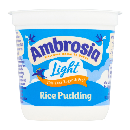 AMBROSIA LIGHT RICE PUDDING 150G