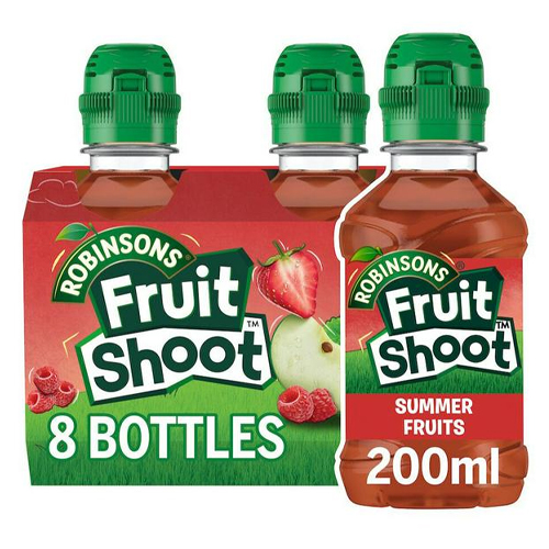 FRUIT SHOOT SUMMER FRUITS KIDS JUICE NAS 4PK 200ML