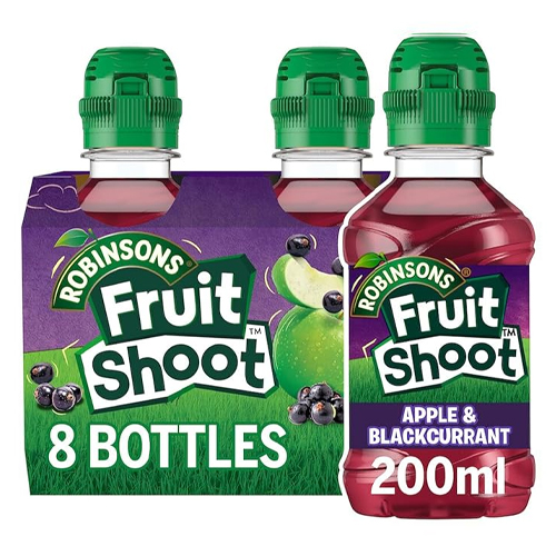 FRUIT SHOOT APPLE & BLACKCURRANT KIDS JUICE NAS 8PK 200ML