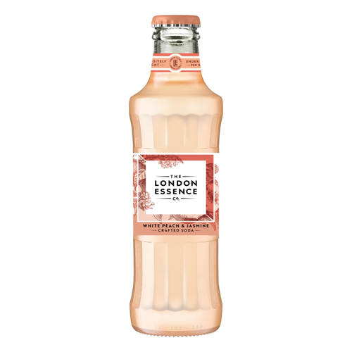 LONDON ESSENCE WHITE PEACH & JASMINE CRAFTED SODA 200ML