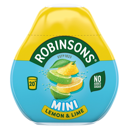 ROBINSONS MINI LEMON & LIME ON-THE-GO SQUASH 66ML