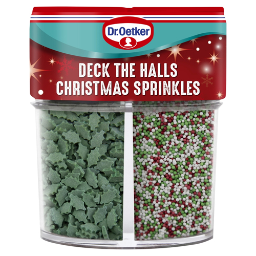 DR.OETKER DECK THE HALLS CHRISTMAS SPRINKLES 75G