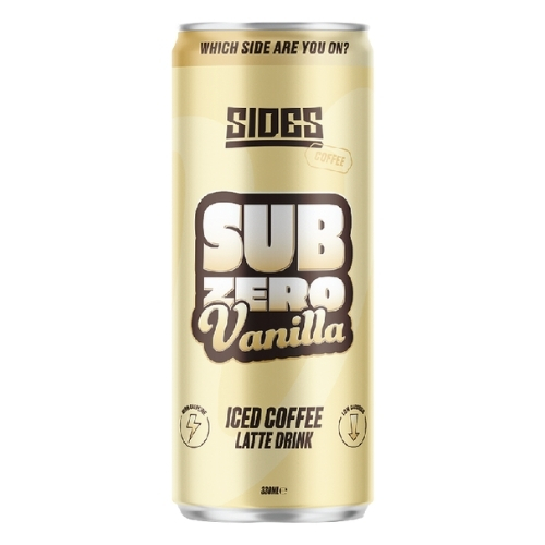 SIDES SUB ZERO VANILLA LATTE DRINK 330ML