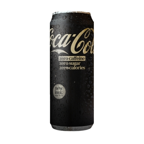 COKE ZERO SUGAR ZERO CAFFEINE CAN 330ML