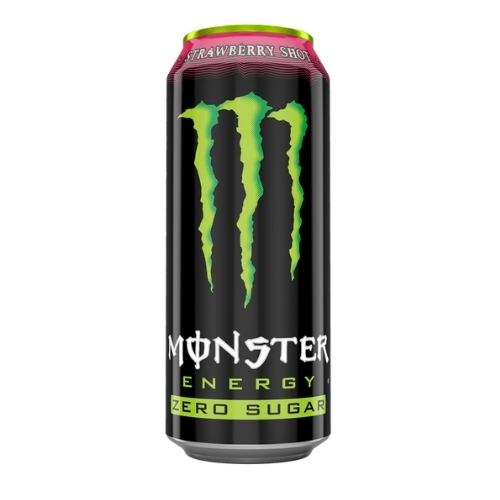 MONSTER STRAWBERRY SHOT ZERO SUGAR 500ML- LAUNCH SEP-2026